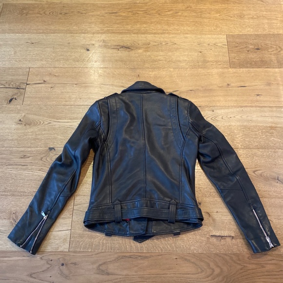 Black Leather Jacket - Picture 2 of 4